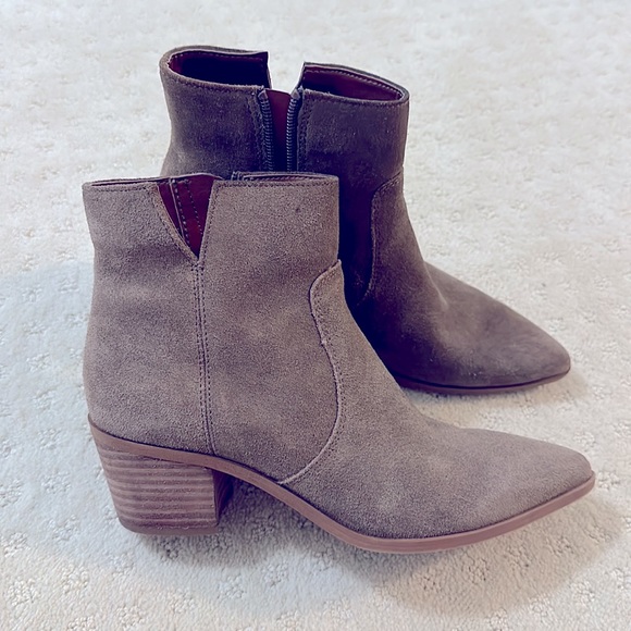 Suede Franco Sarto Booties - Picture 1 of 7
